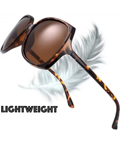 Women's Oversized Square Jackie O Cat Eye Hybrid Butterfly Fashion Sunglasses - Exquisite Packaging - C518A9IETCD $19.45 Sport