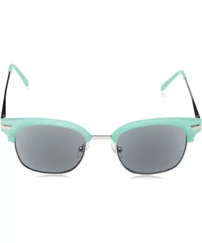 Women's Water Color Square Reading Sunglasses - Turquoise/Silver - CK1806TIAU5 $38.54 Square