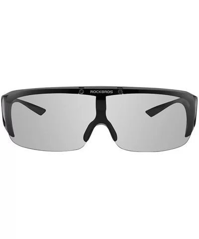 Polarized Goggles Prescription Sunglasses Protection - Black - CX18CZZ5QUW $26.37 Wrap