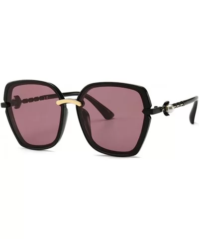 Vintage Women Sunglasses Square Oversized Sun Glasses Driving Reduce Surface Reflections Eyewear - C2 - CL18U2X4LIG $30.29 Ov...