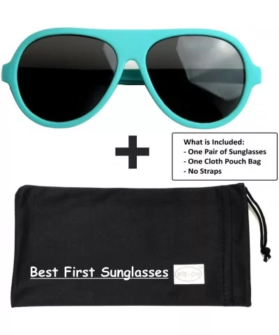 Top Flyer - Infant's First Sunglasses for Ages 0-12 Months - Teal - C318KH3IQ70 $12.66 Wrap