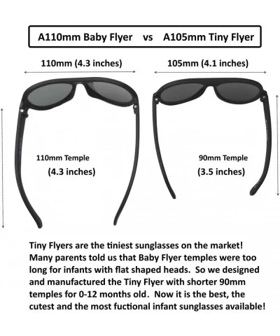 Top Flyer - Infant's First Sunglasses for Ages 0-12 Months - Teal - C318KH3IQ70 $12.66 Wrap