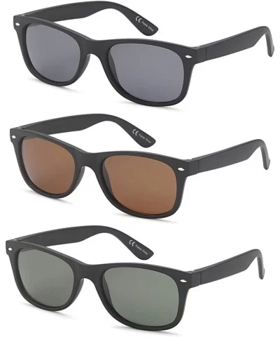 Polarized Sunglasses Men and Women 3 Pack - CO12E1I95VN $13.50 Oversized