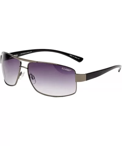 Men's Aviator Sunglasses- 100% UVA/UVB- Gray - CZ188E95TGS $29.50 Aviator