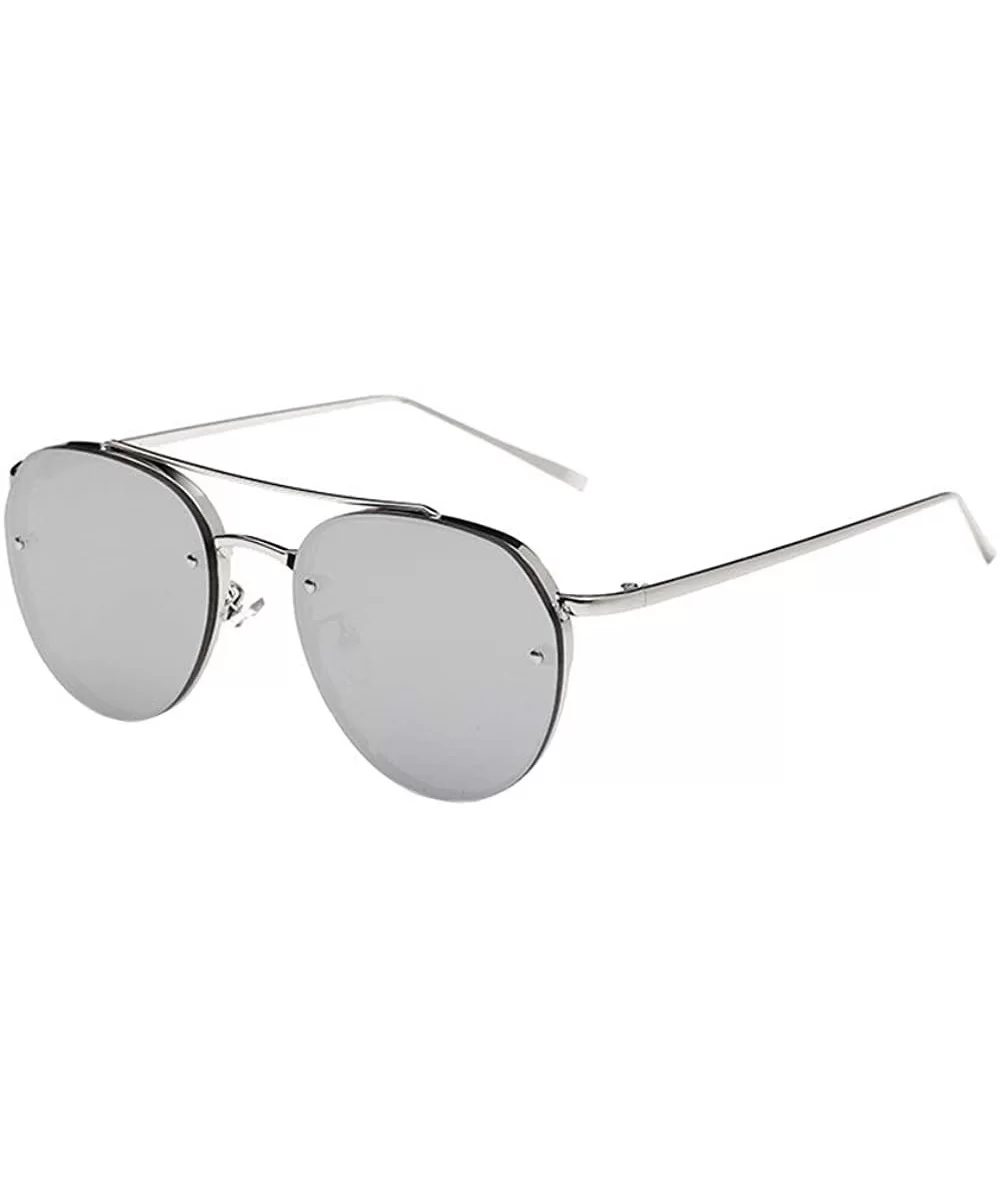 Classic Aviator Metal Polarized Sunglasses Activity Fishing Outdoor Eyewear For Men Women Uv Protection - E - C118YSL5IW8 $9....