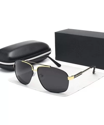 Polarized Sunglasses Man Cool Sun Glasses Men UV400 Y9754 C1BOX - Y9754 C3 - CY18XE92MTU $18.82 Oversized