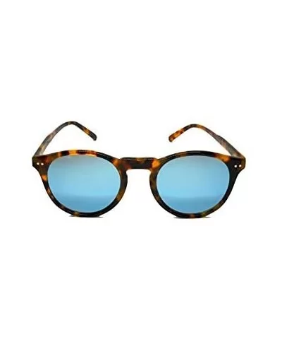 Women's Sunglasses - "The Joan" Designer Sunglasses with Mirrored Lenses - Tortoise - CY187QN8GCC $38.11 Round