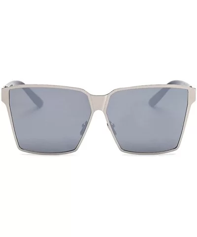 Women's Metal Fashion Cateye Aviators retro mirror lens Sunglasses - CL188NH4HUZ $13.13 Aviator