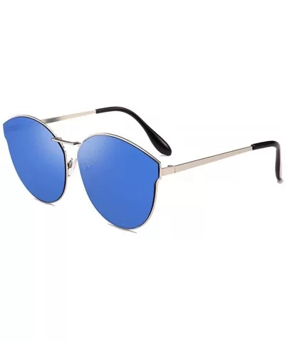 Women Men New Retro Fashion Shades Sunglasses Integrated UV Glasses - E - CR18SS4IOMY $11.70 Rimless