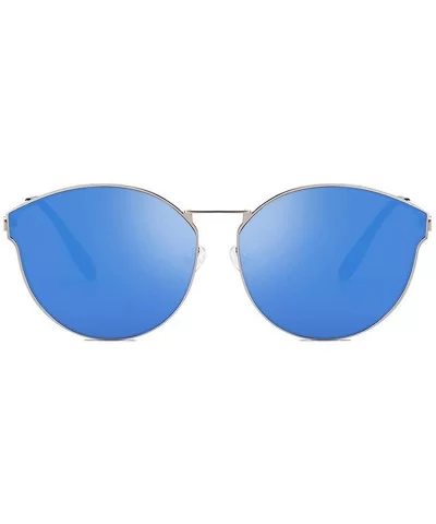 Women Men New Retro Fashion Shades Sunglasses Integrated UV Glasses - E - CR18SS4IOMY $11.70 Rimless