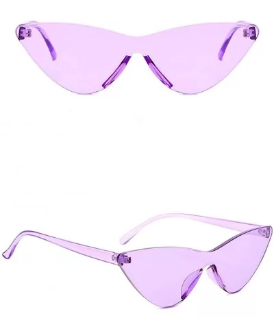 Unisex Vintage Eye Sunglasses Retro Eyewear Fashion Radiation Protection Sunglasses for Women - Purple - CC18ODYHIKR $9.80 Ri...