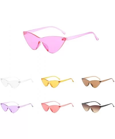 Unisex Vintage Eye Sunglasses Retro Eyewear Fashion Radiation Protection Sunglasses for Women - Purple - CC18ODYHIKR $9.80 Ri...