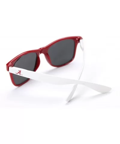 NCAA Unisex Alabama Crimson Tide Sunglasses - White/Silver - CU119UYG3OB $30.22 Sport