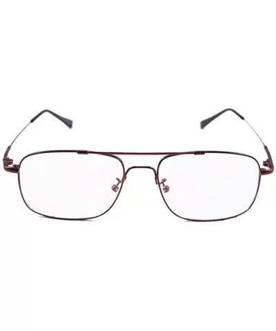 Pilot Full-flex Memory Titanium Optical Eyeglasses Frame - Small Coffee - CQ11WRIM8QJ $28.64 Aviator