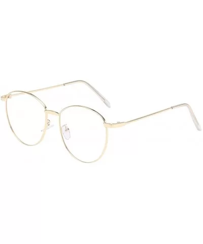 Fashion Man Women Irregular Shape Sunglasses Glasses Vintage Retro Style - G - C818TLXOS5T $8.38 Semi-rimless
