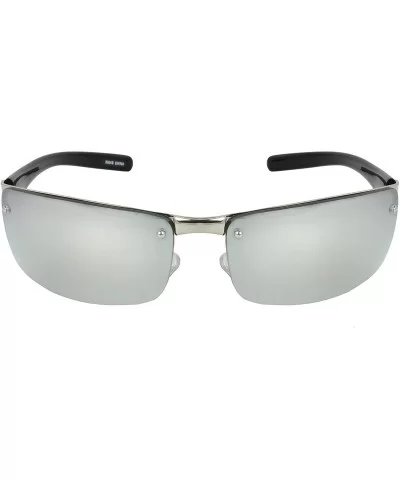 TU9304S Rimless Fashion Sunglasses - Mirror - CI11CB13X5H $12.24 Rimless