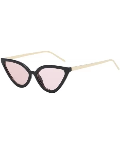 Fashion Cat Eye Sunglasses for women Goggles Plactic Frame (Style E) - C9196GU3ZDO $12.39 Goggle