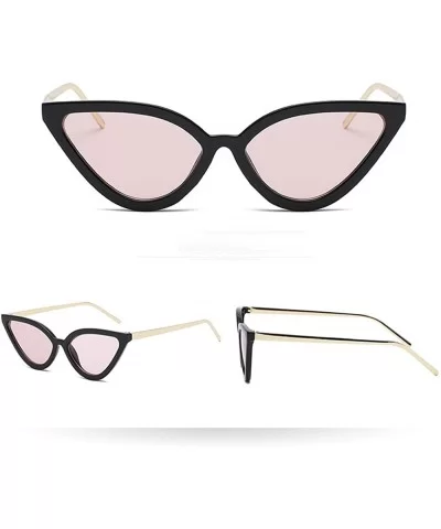 Fashion Cat Eye Sunglasses for women Goggles Plactic Frame (Style E) - C9196GU3ZDO $12.39 Goggle