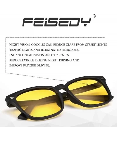 Square Horn Polarized Sunglasses Colorful Sunglasses for Men and Women B2568 - 03 Yellow - CD1969Z7O04 $17.12 Square