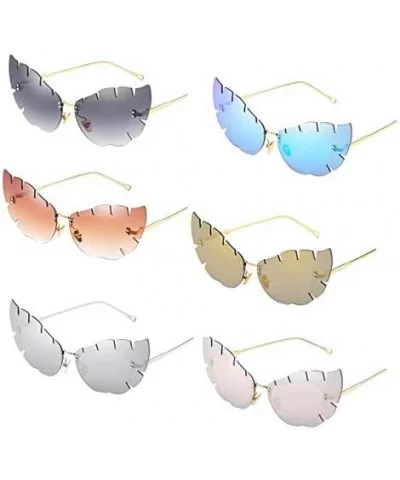 Vintage Butterfly Shaped Cat Eye Sunglasses Goggles for Women Men Retro Sun Glasses UV Protection - Style4 - CQ18RMTODCN $10....