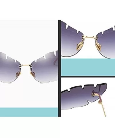 Vintage Butterfly Shaped Cat Eye Sunglasses Goggles for Women Men Retro Sun Glasses UV Protection - Style4 - CQ18RMTODCN $10....