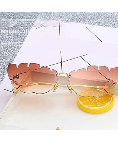 Vintage Butterfly Shaped Cat Eye Sunglasses Goggles for Women Men Retro Sun Glasses UV Protection - Style4 - CQ18RMTODCN $10....