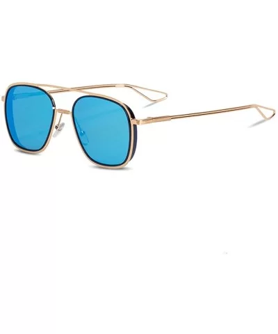 Fashion 2019 new sunglasses- ladies sunglasses- double beam sunglasses - C - CM18S9LMUUE $67.81 Aviator