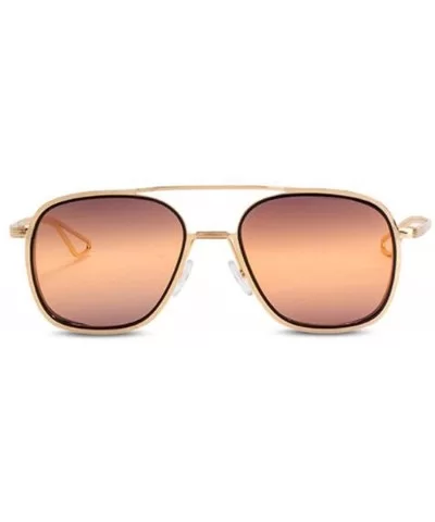 Fashion 2019 new sunglasses- ladies sunglasses- double beam sunglasses - C - CM18S9LMUUE $67.81 Aviator