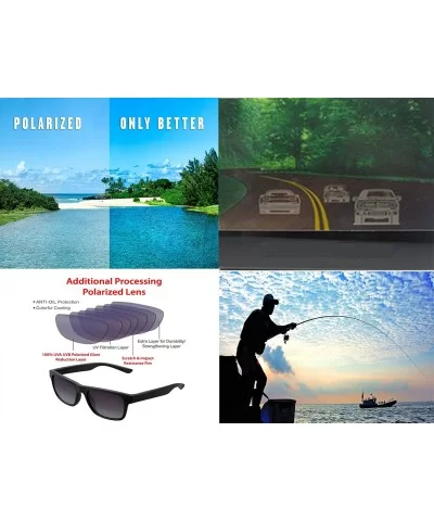 Clear Bifocal + Polarized Magnetic Clip on - Polarized Sunglasses New Arrived - CO18LMCU6D7 $45.62 Wayfarer