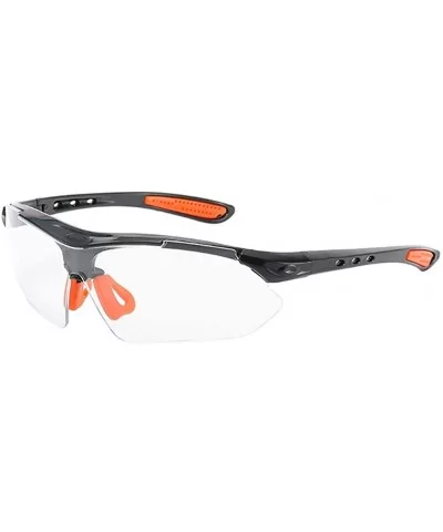 Polarized Sunglasses Protection Semi rimless Rectangle - White - CK1902MZXMG $12.60 Oversized