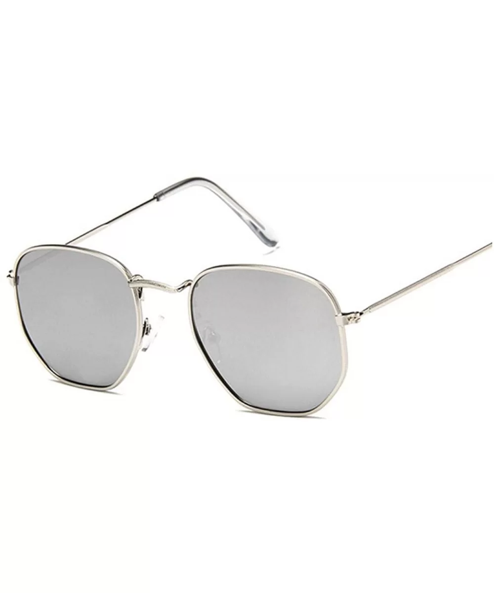 Shield Sunglasses Women Brand Designer Mirror Retro Sun Glasses Luxury Vintage Female - Silver Silver - C4198A0GC93 $56.44 Ri...