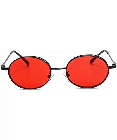 Men and women with the same fashion sunglasses - metal fashion small round mirror - sunglasses - G - C318S6QNK20 $69.73 Aviator