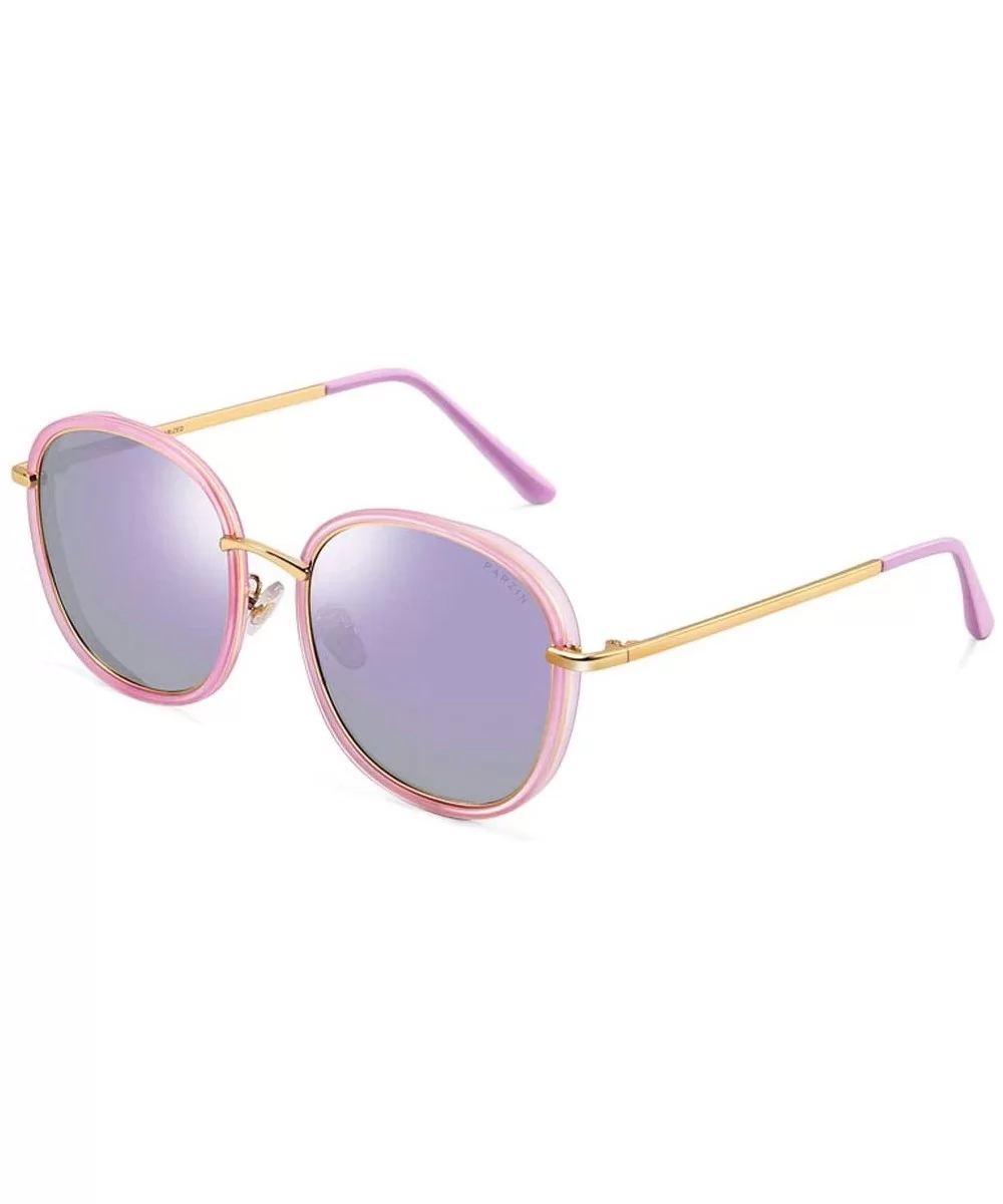 Sunglasses Sunglasses Polarized Ladies Fashion - Purple - C218WIO429L $84.22 Oversized