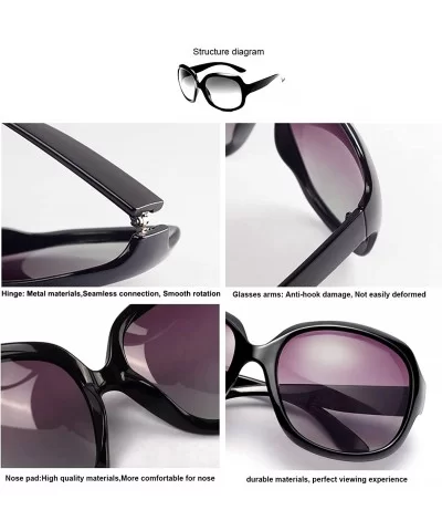 Polarized Sunglasses for Women - UV400 Lens Sunglasses for Female Ladies Fashionwear Pop Polarized Sun Eye Glass - C418SHEIXH...