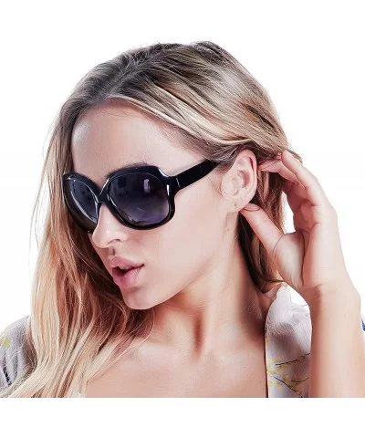 Polarized Sunglasses for Women - UV400 Lens Sunglasses for Female Ladies Fashionwear Pop Polarized Sun Eye Glass - C418SHEIXH...