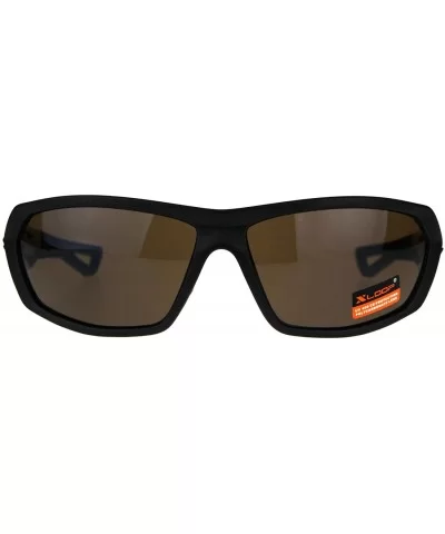 Mens Xloop Sunglasses Designer Sports Fashion Shades UV 400 - Bronze (Brown) - CF18E35QZIA $14.82 Sport