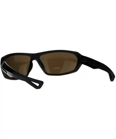 Mens Xloop Sunglasses Designer Sports Fashion Shades UV 400 - Bronze (Brown) - CF18E35QZIA $14.82 Sport