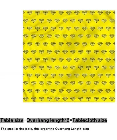 tableclothStain Spillproof Sunglasses Home Square Tablecloth - Multi-08 - C7198UOCK8A $57.83 Square