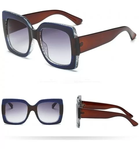 Squared Sunglasses Novelty Oversized - A - CM190HYO9NT $9.10 Oversized