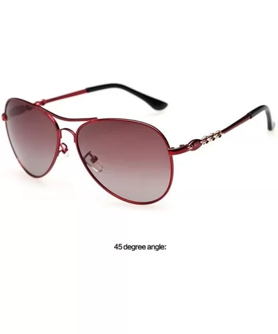Hot Female Driving Polarized Sunglasses Women Brand Design Alloy Brand Sun 5 - 4 - CJ18YLZAMLQ $18.26 Aviator