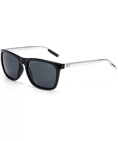 Oversized Square Aviator Polarized Sunglasses Style with Big Unbreakable Frame and Anti-glare Lens G01 - CF18ULC2NDK $28.22 S...