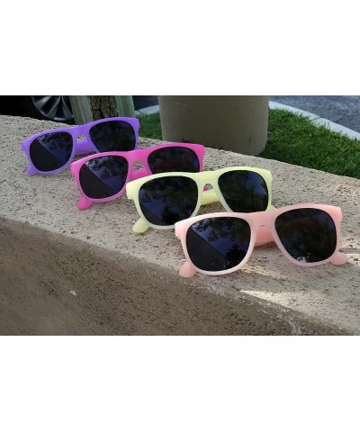 12 Pack Fun Party Color Changing Sport Horn Rimmed Frame Sunglasses UV Protective Lens 5402DA - Milk-yellow - CB18GTX6SOD $23...