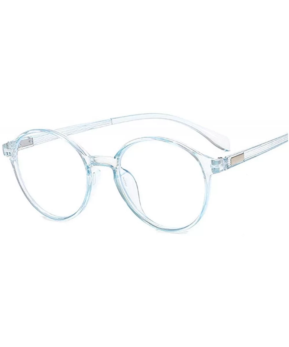 Round Transparent Eyeglasses Fake Optical Glasses Frames Women Myopia Glass Spectacles Eyewear Computer - CJ198ZH0X98 $56.16 ...