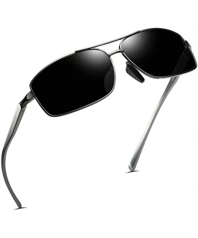 Fashion Polarized Sunglasses Designer Glasses - Grey - CF18Q5EH0WU $37.79 Sport