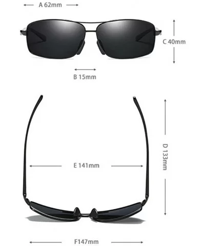 Fashion Polarized Sunglasses Designer Glasses - Grey - CF18Q5EH0WU $37.79 Sport