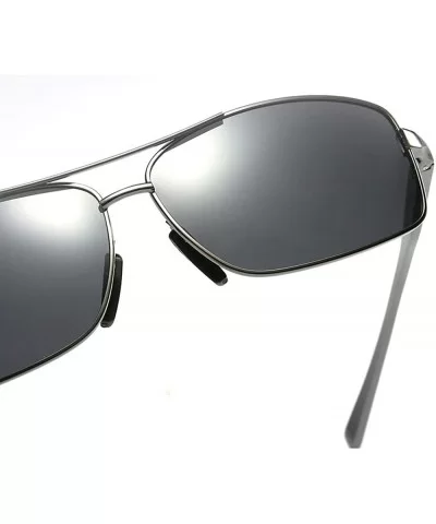 Fashion Polarized Sunglasses Designer Glasses - Grey - CF18Q5EH0WU $37.79 Sport