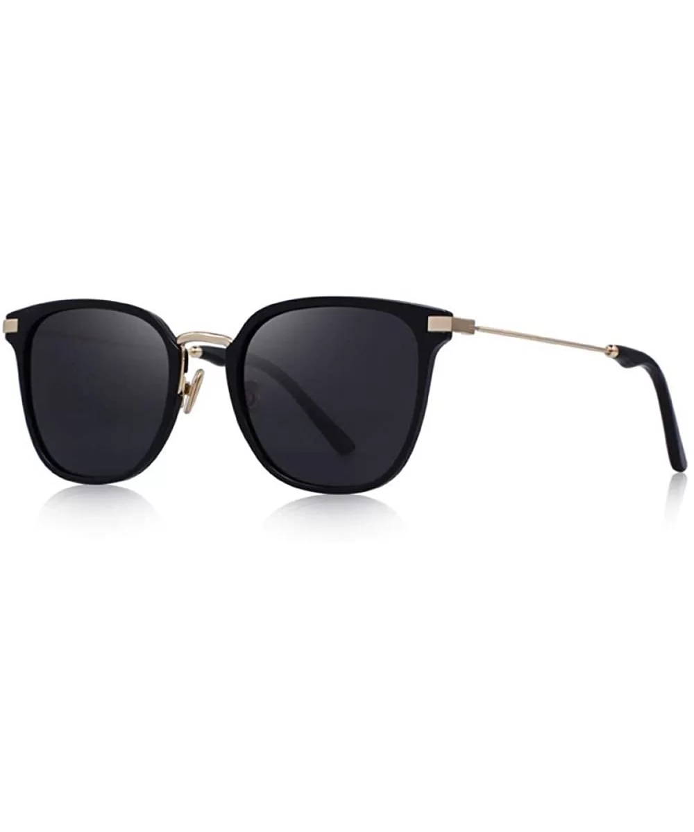 DESIGN Men/Women Polarized Sunglasses Ultra-light Series UV400 C01 Black - C01 Black - CI18XE03SO5 $22.22 Aviator