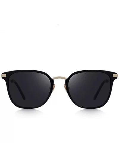 DESIGN Men/Women Polarized Sunglasses Ultra-light Series UV400 C01 Black - C01 Black - CI18XE03SO5 $22.22 Aviator