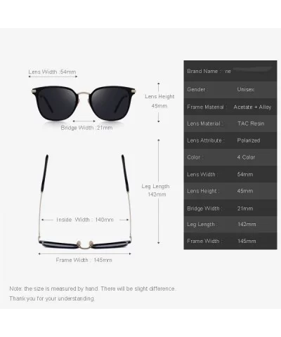 DESIGN Men/Women Polarized Sunglasses Ultra-light Series UV400 C01 Black - C01 Black - CI18XE03SO5 $22.22 Aviator