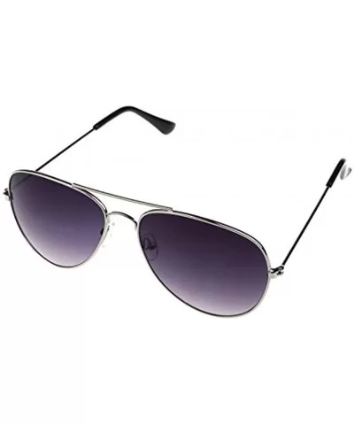 Sunglasses protection Polarized Designer Vacation - Sliver Gray - CI190QAKXXK $12.98 Oversized